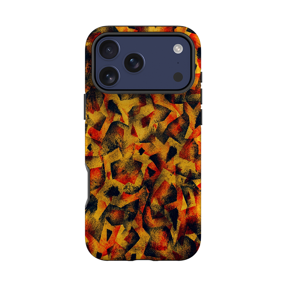 iPhone Tough Case - Abstract Cubism