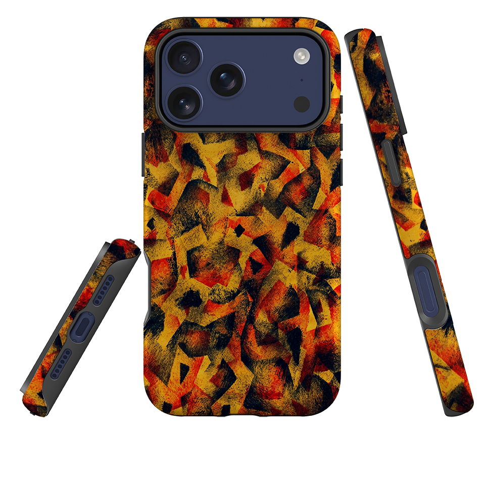 iPhone MagSafe Tough Case - Abstract Cubism
