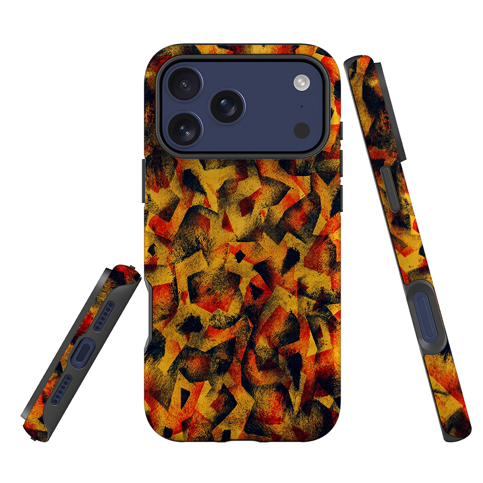 iPhone Tough Case - Abstract Cubism