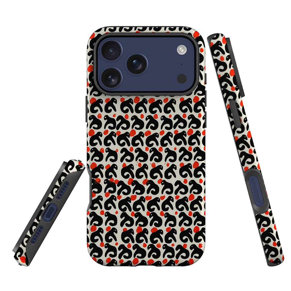 iPhone Tough Case - Abstract Cutouts