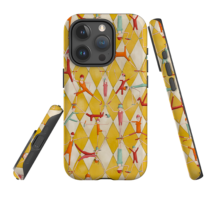 iPhone Tough Case - Acrobats By Maja Lindberg