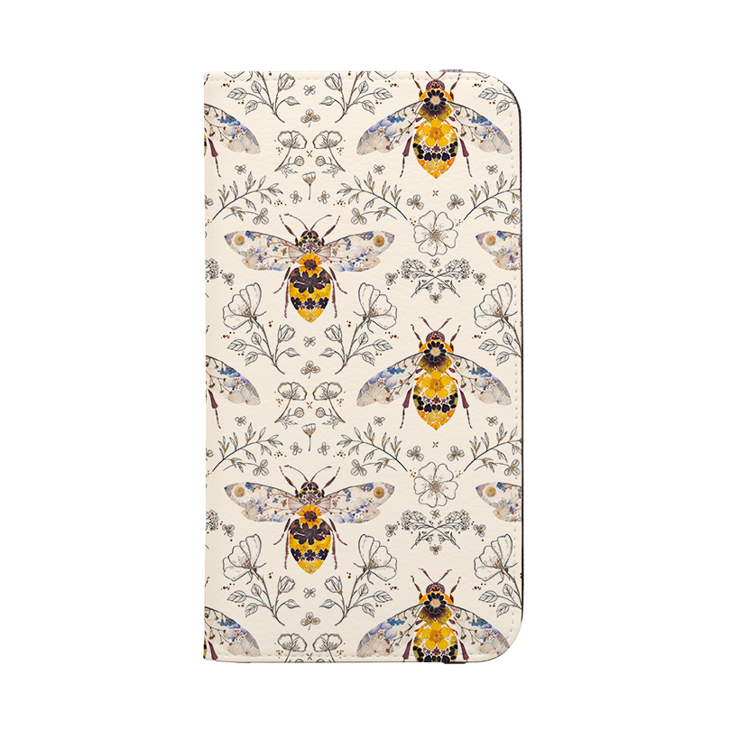 Alabaster Bumble Bee Multi Wallet Case By Helen Ahpornsiri