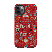 iPhone Tough Case - Alice By Jenny Zemanek