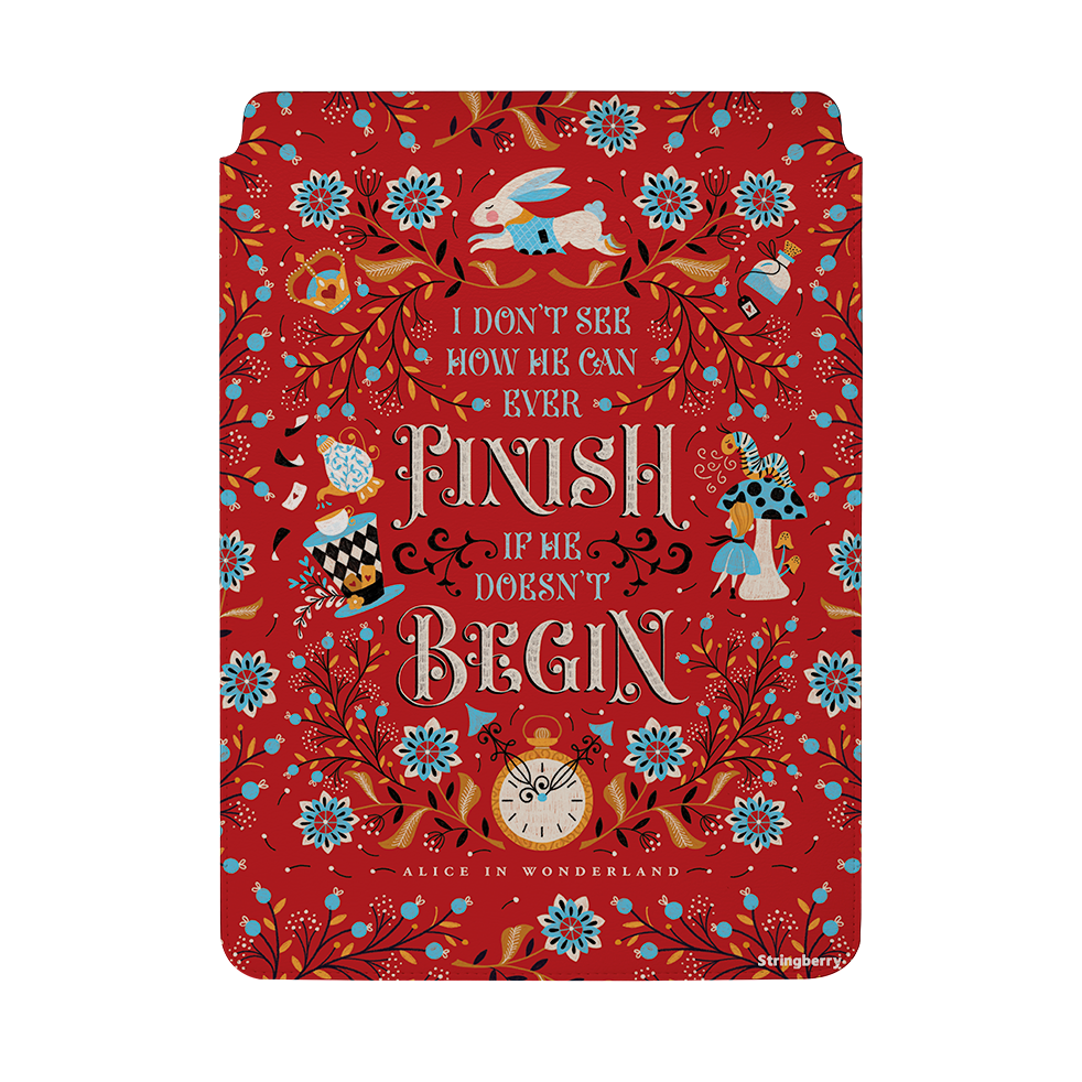 Alice By Jenny Zemanek Laptop, Kindle & iPad Sleeve