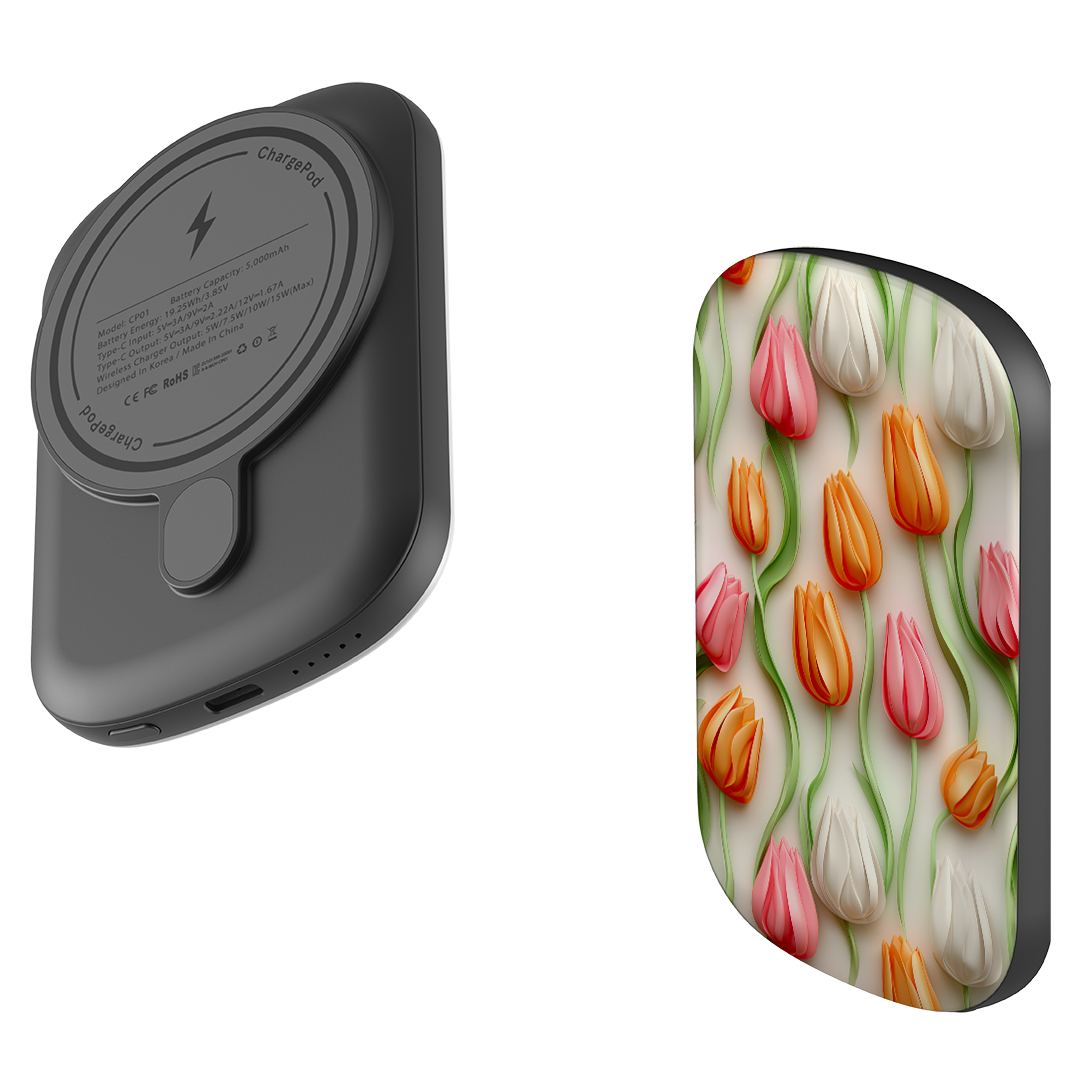 MagSafe Power Bank - Alkmaar Tulips