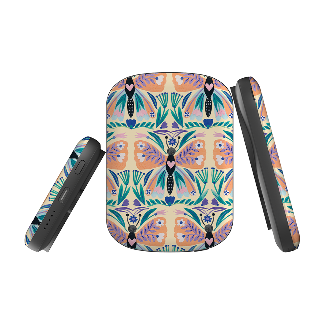 MagSafe Power Bank - All Over Butterfly By Tracey English