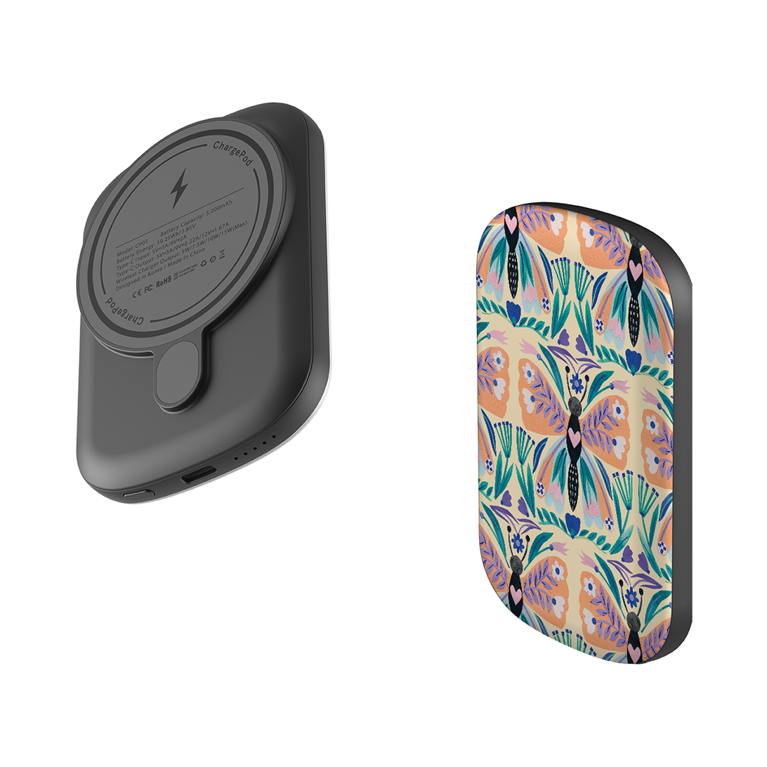 MagSafe Power Bank - All Over Butterfly By Tracey English