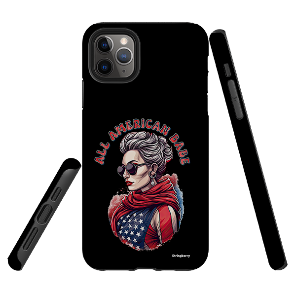 iPhone Tough Case - All American Babe