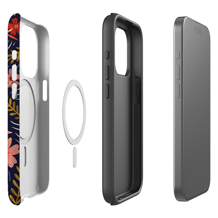 iPhone MagSafe Tough Case - All Connected By Lee Foster Wilson