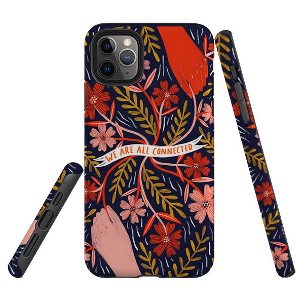 iPhone Tough Case - All Connected By Lee Foster Wilson