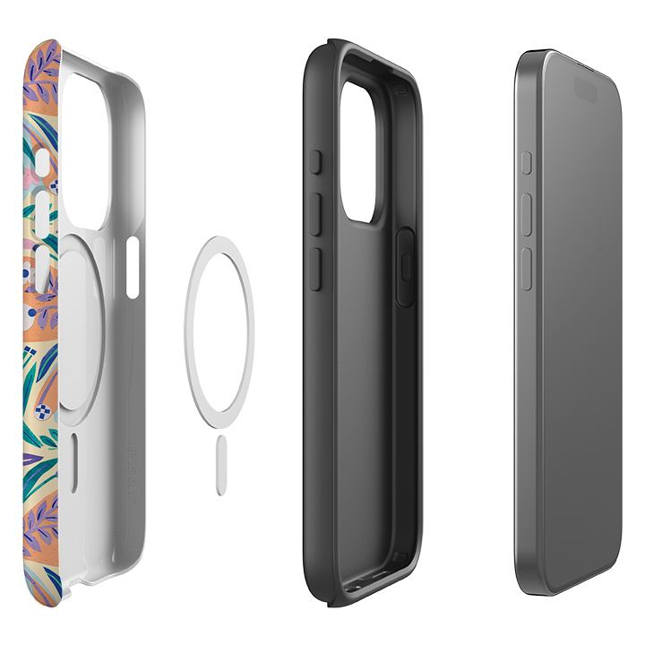 iPhone MagSafe Tough Case - All Over Butterfly By Tracey English