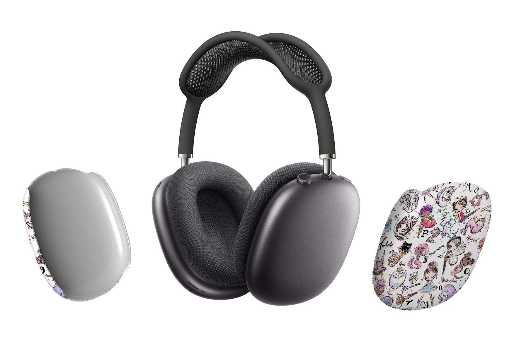 Alphabet Pattern Airpod Max Case