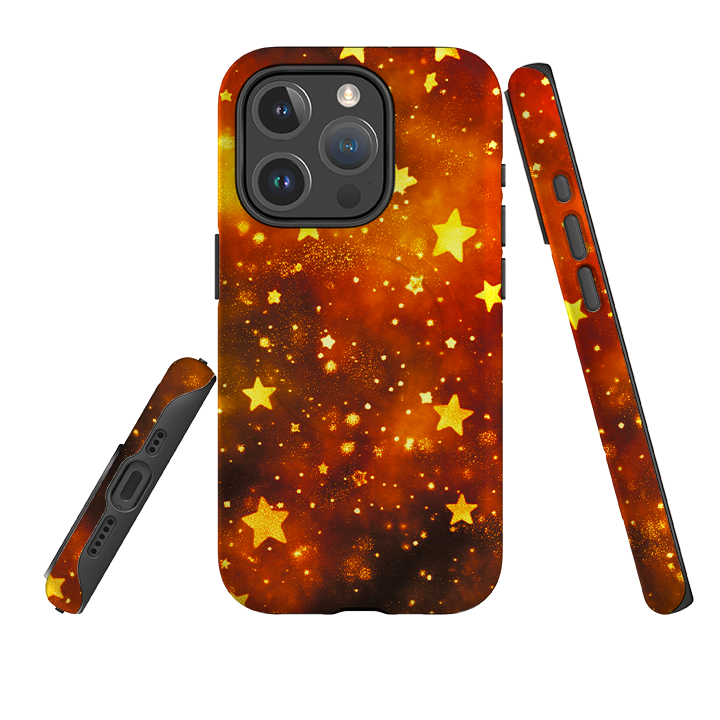 iPhone MagSafe Tough Case - Amber Stars