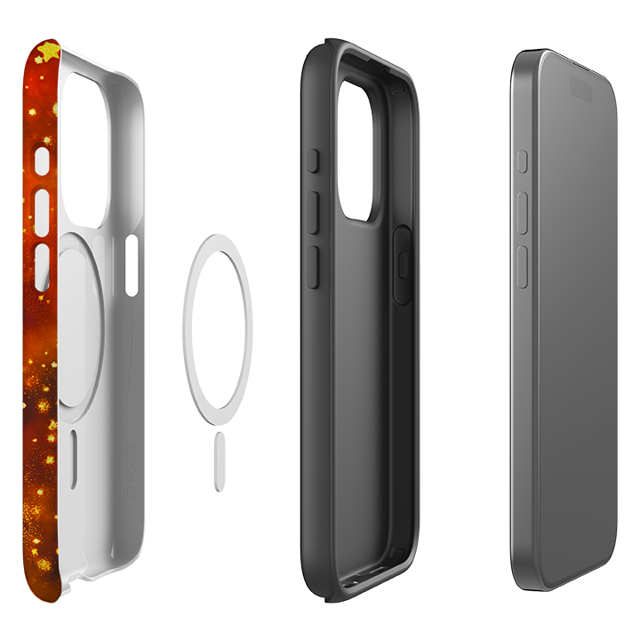 iPhone MagSafe Tough Case - Amber Stars
