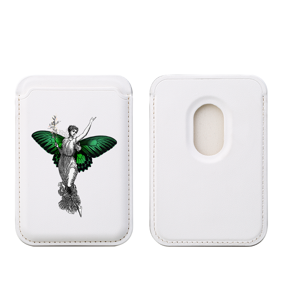 Angel MagSafe Wallet- White