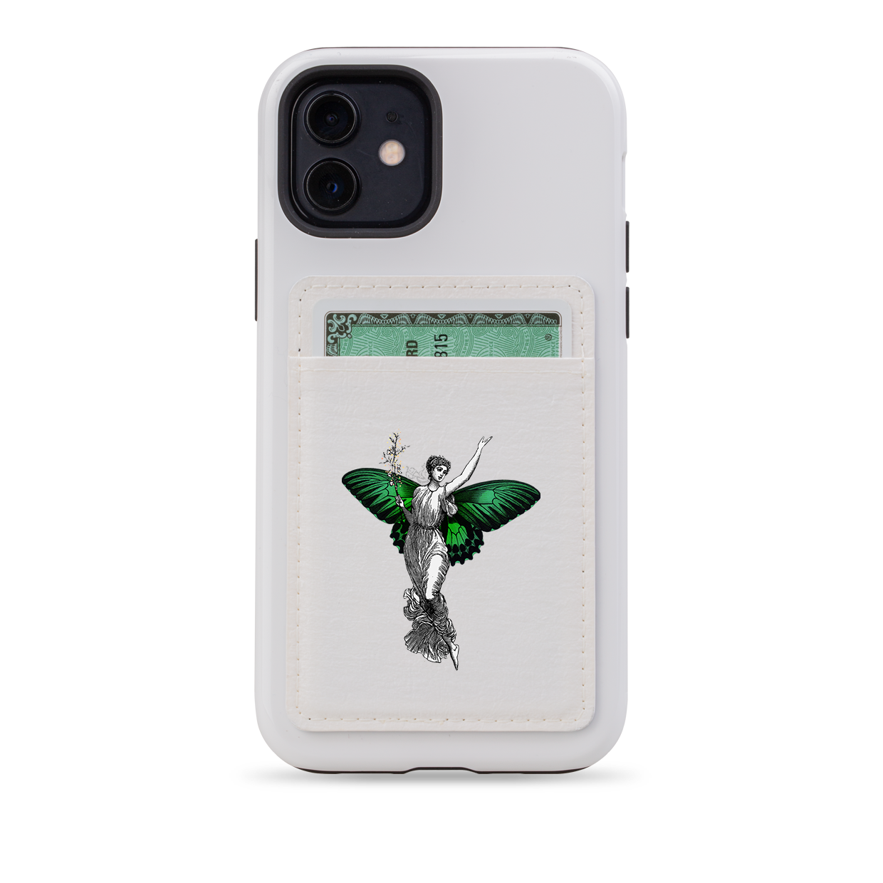 Angel MagSafe Wallet- White