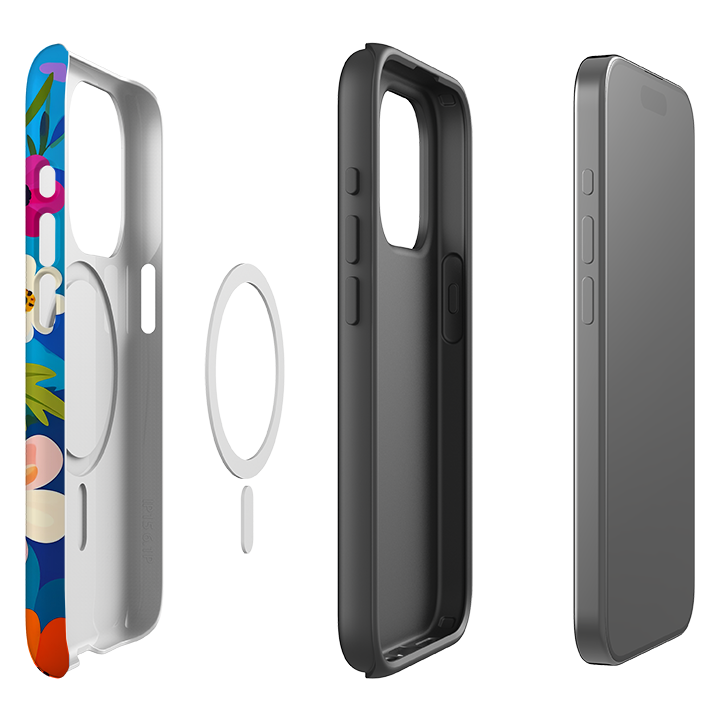 iPhone MagSafe Tough Case - Angel Summer Floral