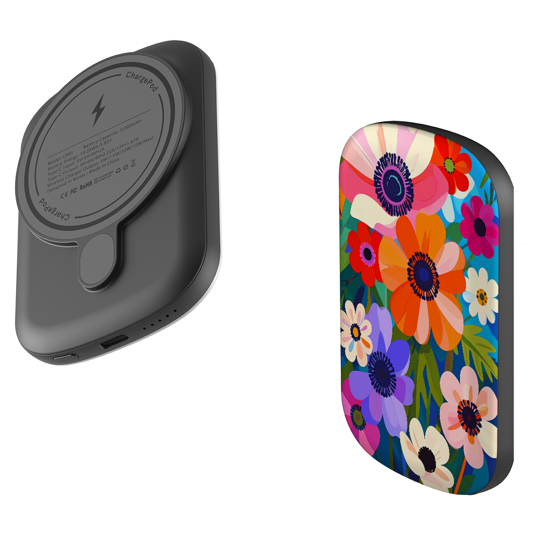 MagSafe Power Bank - Angel Summer Floral