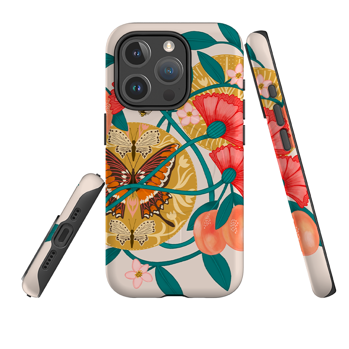 iPhone MagSafe Tough Case -  Apricots By Nina Pace