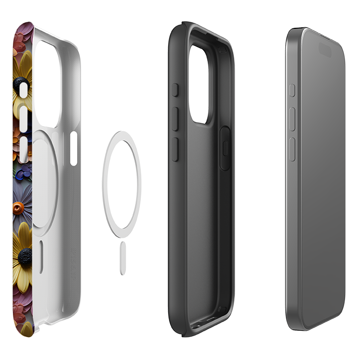 iPhone MagSafe Tough Case - April Floral