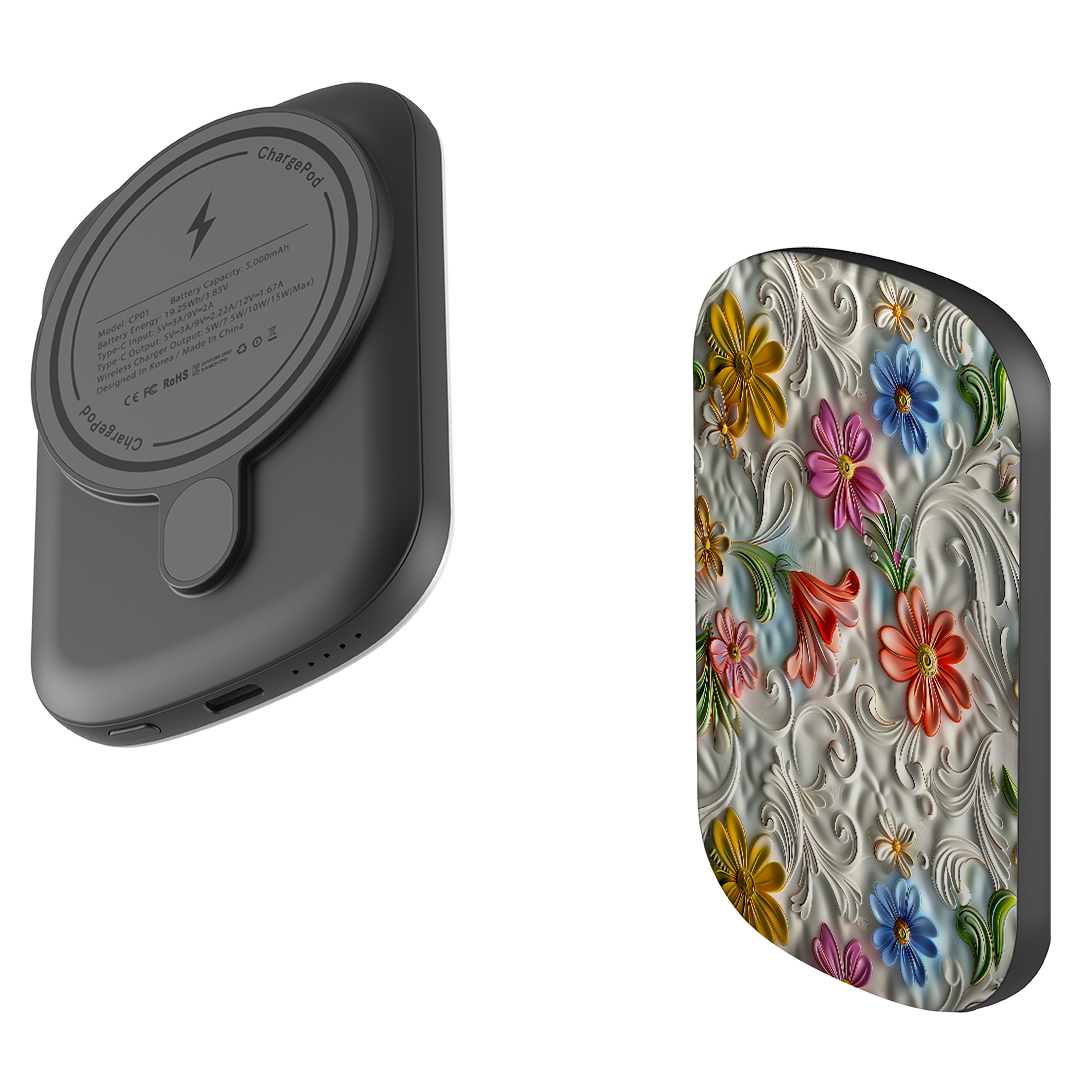 MagSafe Power Bank - Artois Floral