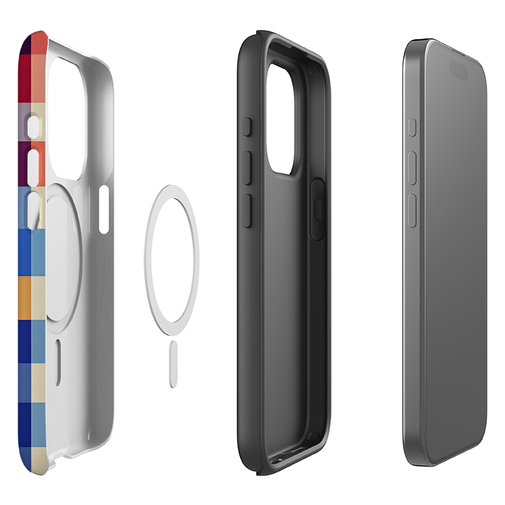 iPhone MagSafe Tough Case - Atlanta Gingham