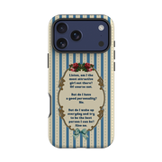 iPhone Tough Case - Attractive By Clare Jordan