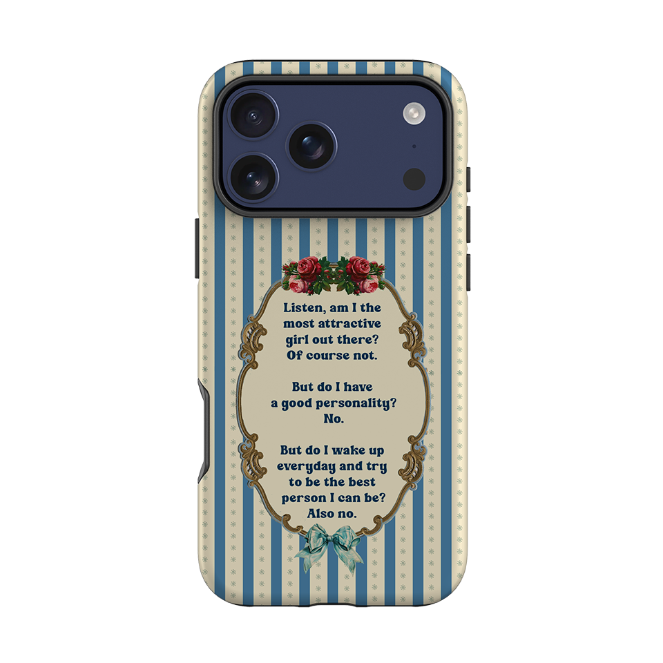 iPhone Tough Case - Attractive By Clare Jordan