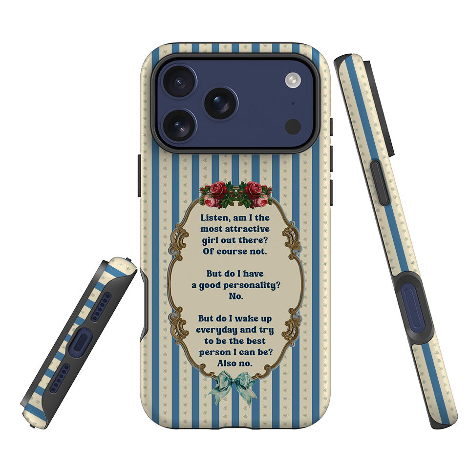 iPhone Tough Case - Attractive By Clare Jordan