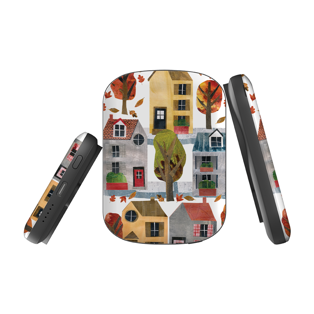 MagSafe Power Bank - Autumn House By Tracey English