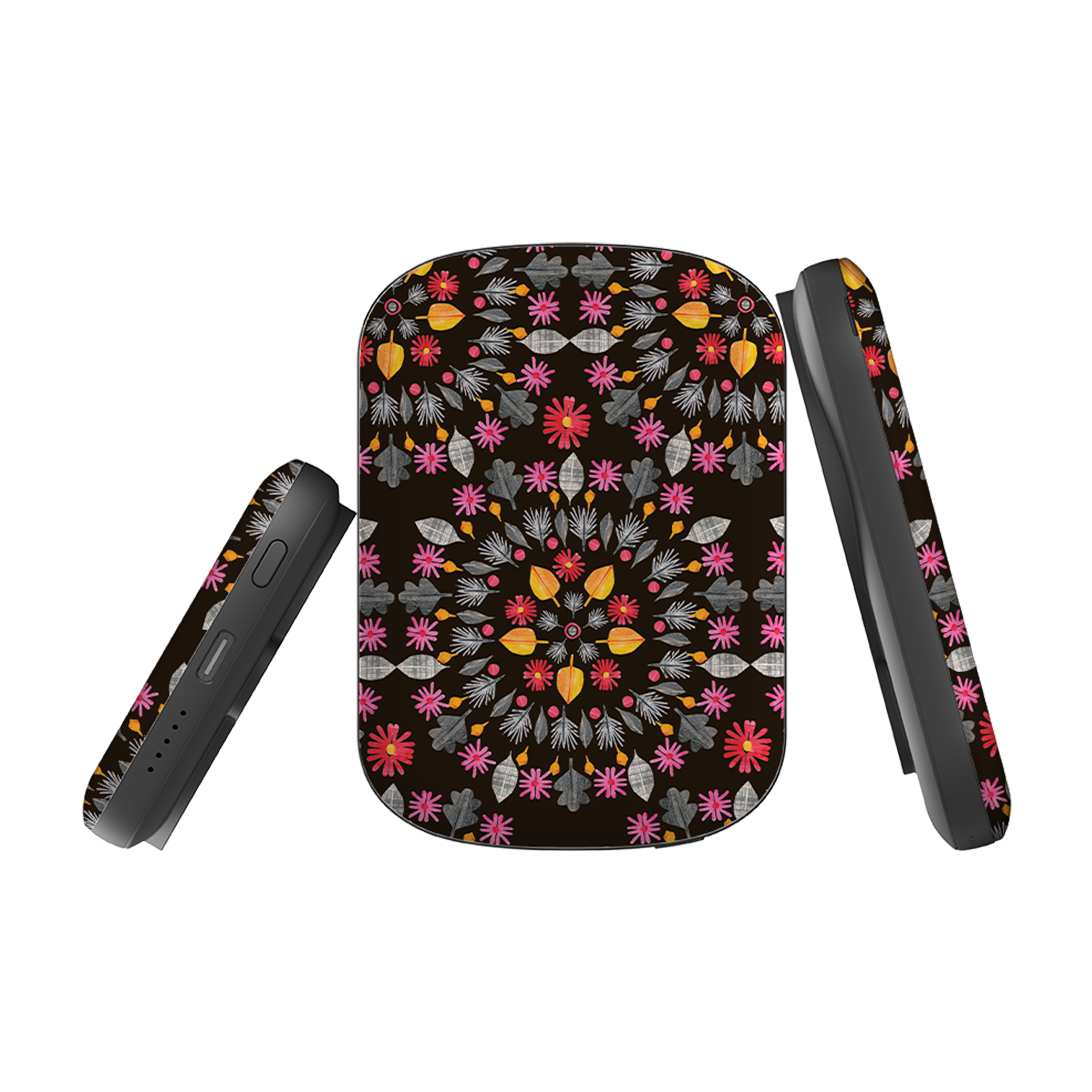 MagSafe Power Bank - Autumn Mandala By Tracey English
