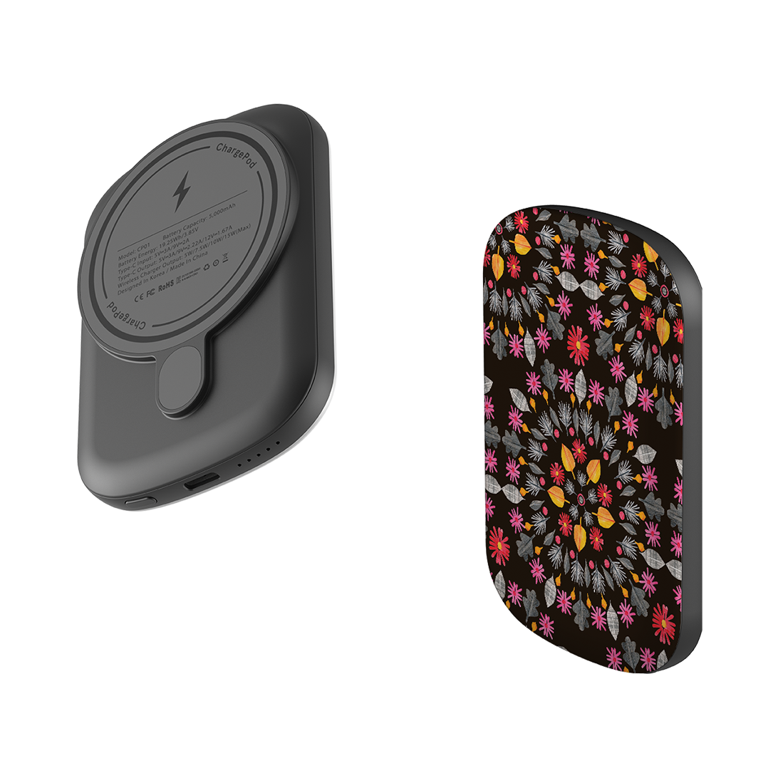 MagSafe Power Bank - Autumn Mandala By Tracey English