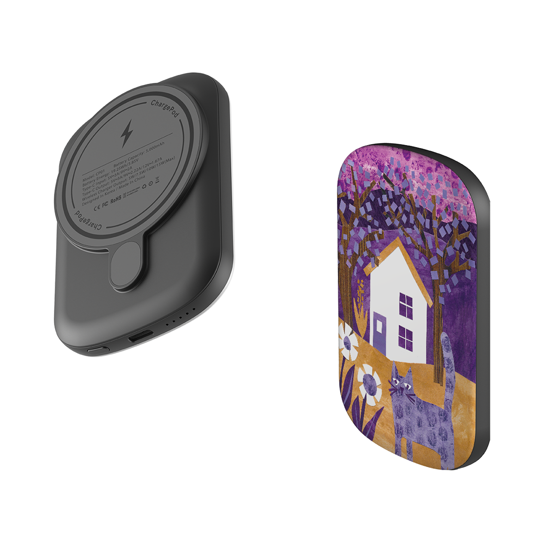 MagSafe Power Bank - Autumn Walk II By Tracey English