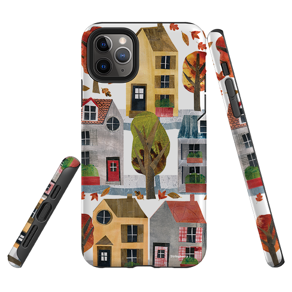 iPhone Tough Case - Autumn House By Tracey English