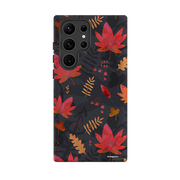 Samsung Tough Case - Autumn Leaves Dark