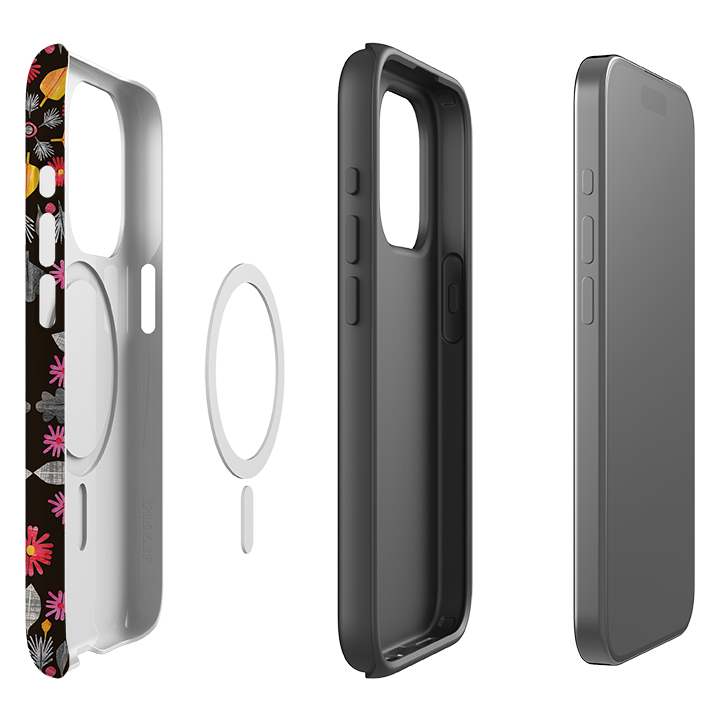 iPhone MagSafe Tough Case - Autumn Mandala By Tracey English