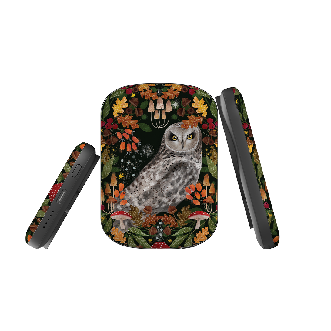 MagSafe Power Bank - Autumn Owl By Bex Parkin