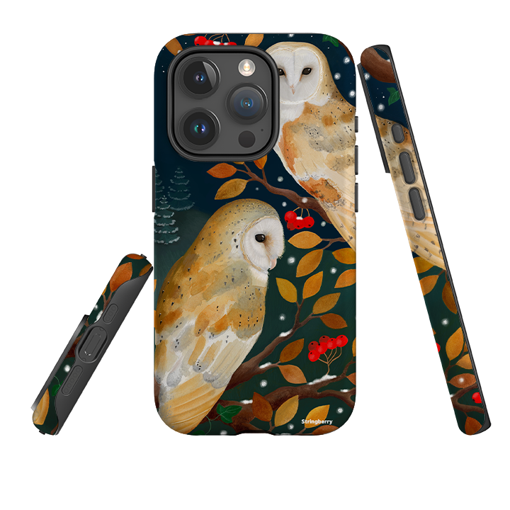 iPhone Tough Case - Autumn Owls By Bex Parkin