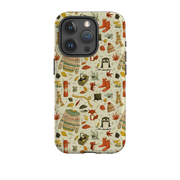 iPhone Tough Case - Autumn Pattern By Maja Lindberg