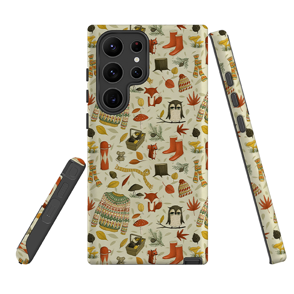 Samsung Tough Case - Autumn Pattern By Maja Lindberg