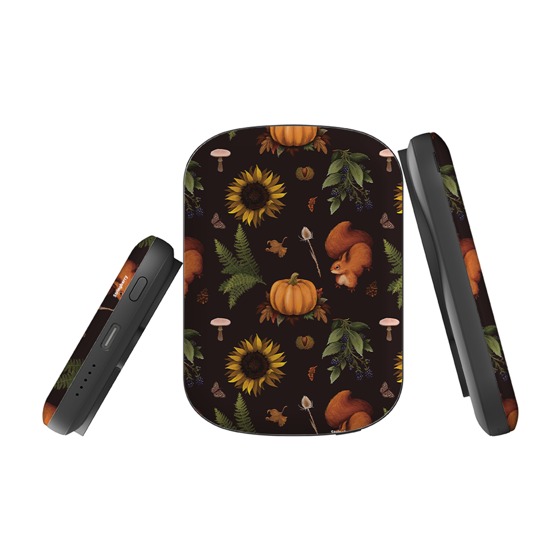 MagSafe Power Bank - Autumn Pattern I By Anna Stead