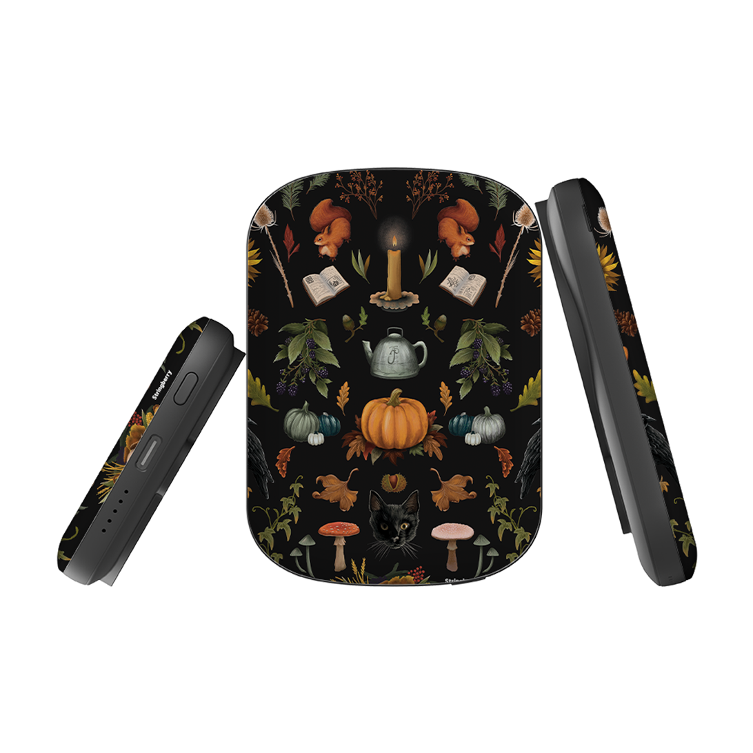 MagSafe Power Bank - Autumn Pattern II By Anna Stead