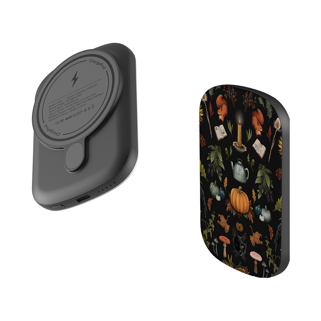 MagSafe Power Bank - Autumn Pattern II By Anna Stead