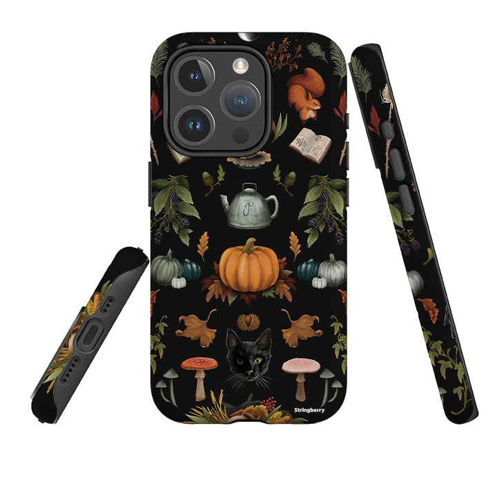 iPhone MagSafe Tough Case -  Autumn Pattern II By Anna Stead