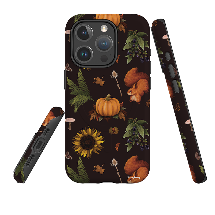 iPhone MagSafe Tough Case - Autumn Pattern I By Anna Stead