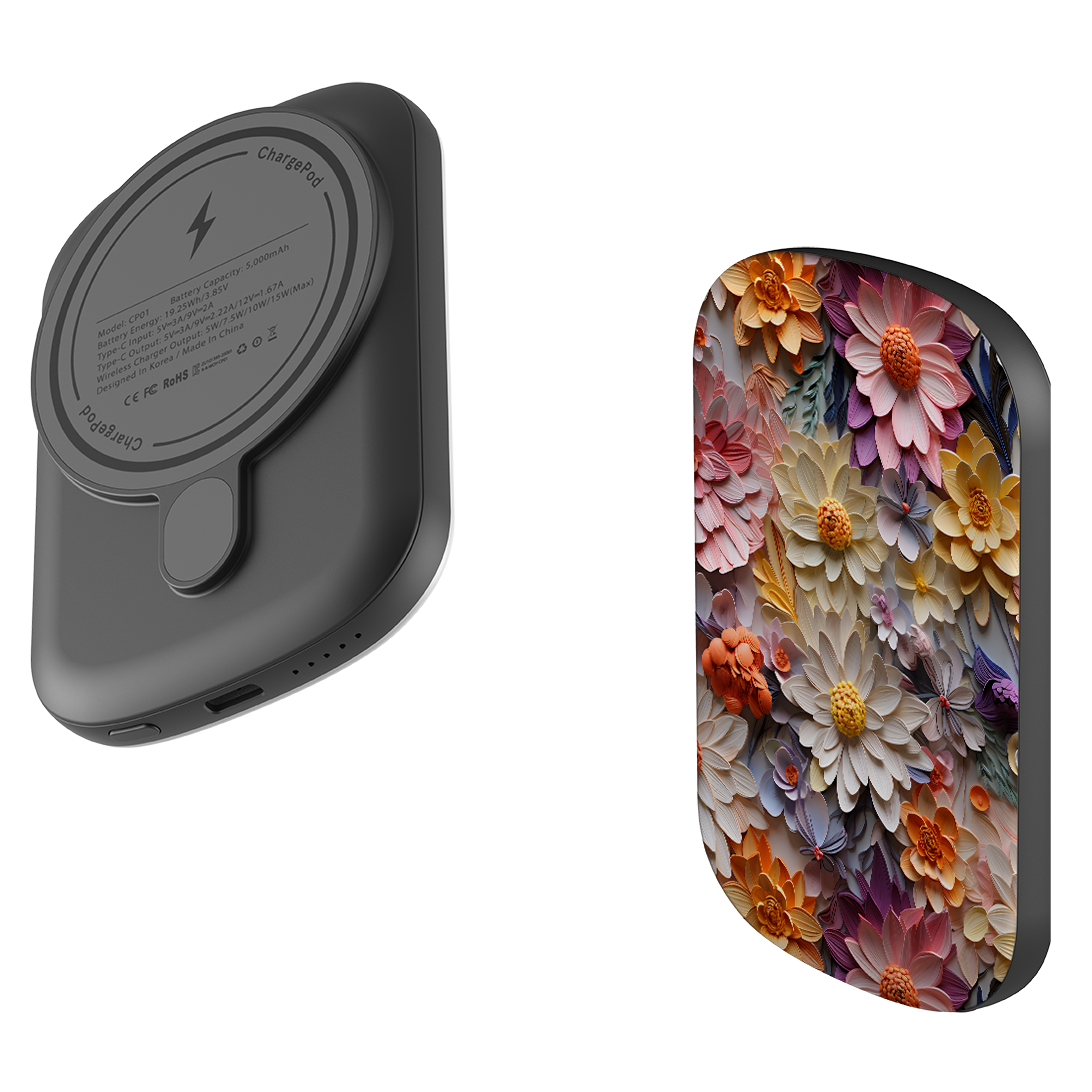 MagSafe Power Bank - Aviva Floral