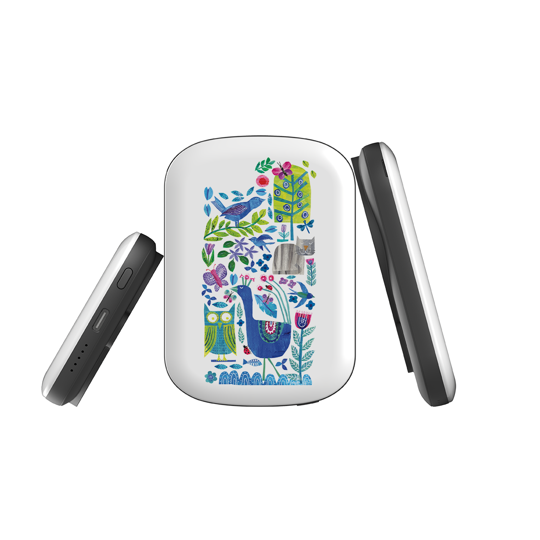 MagSafe Power Bank - Back Garden By Tracey English