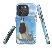 iPhone MagSafe Tough Case - Beach Dog By Mary Stubberfield