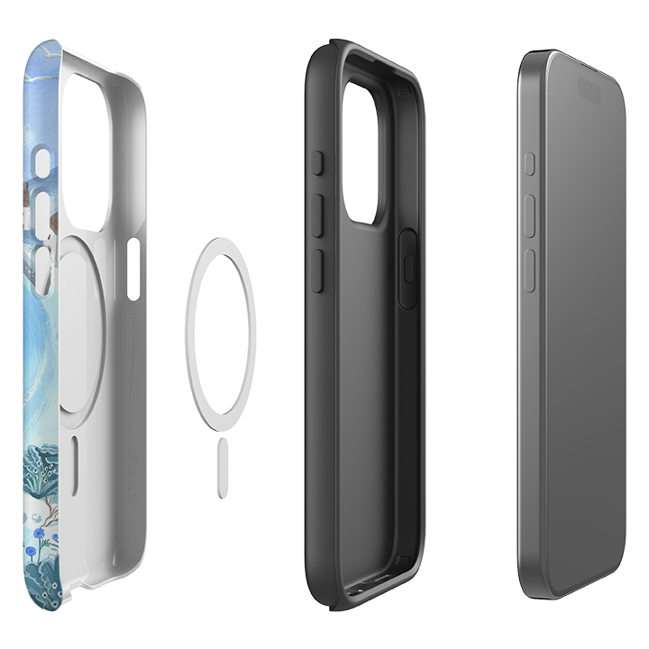 iPhone MagSafe Tough Case - Beach Dog By Mary Stubberfield