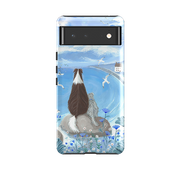 Google Tough Case -  Beach Dog By Mary Stubberfield